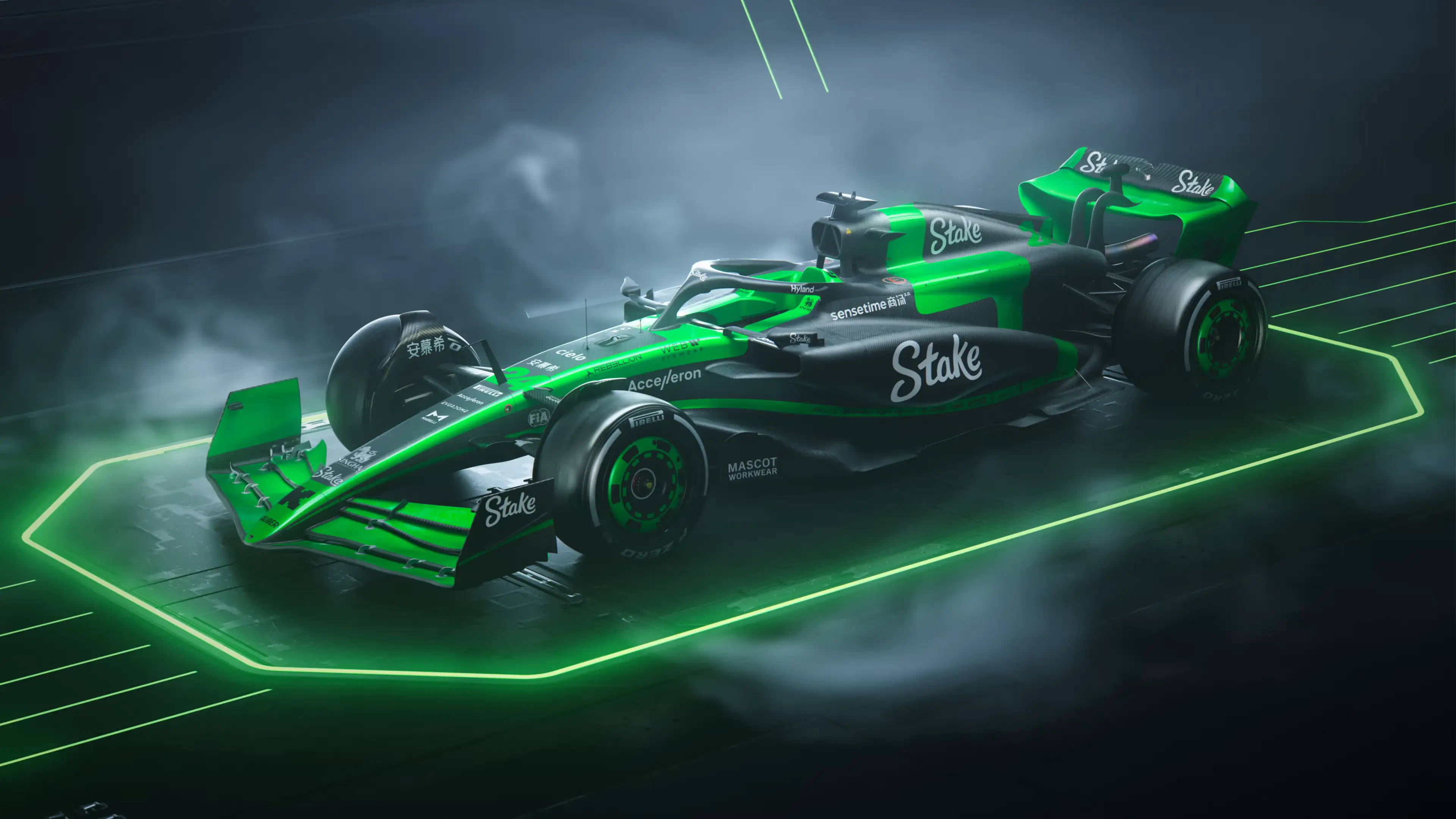 Kick Sauber Car Launch Dazzling New Livery and C44 Car